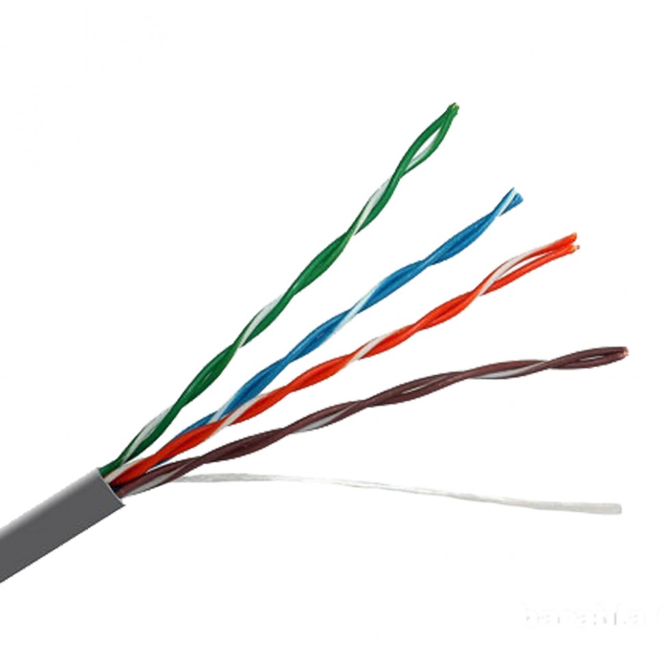 Кабель UTP 4PR 24AWG CAT5e (медная жила)