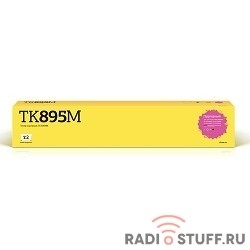 T2 TK-895M Тонер-картридж  (TC-K895M) для Kyocera FS-C8020/C8025/C8520/C8525 (6000 стр.) пурпурный, с чипом